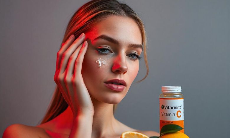 ویتامین C برای کاهش خطوط ریز و چین و چروک